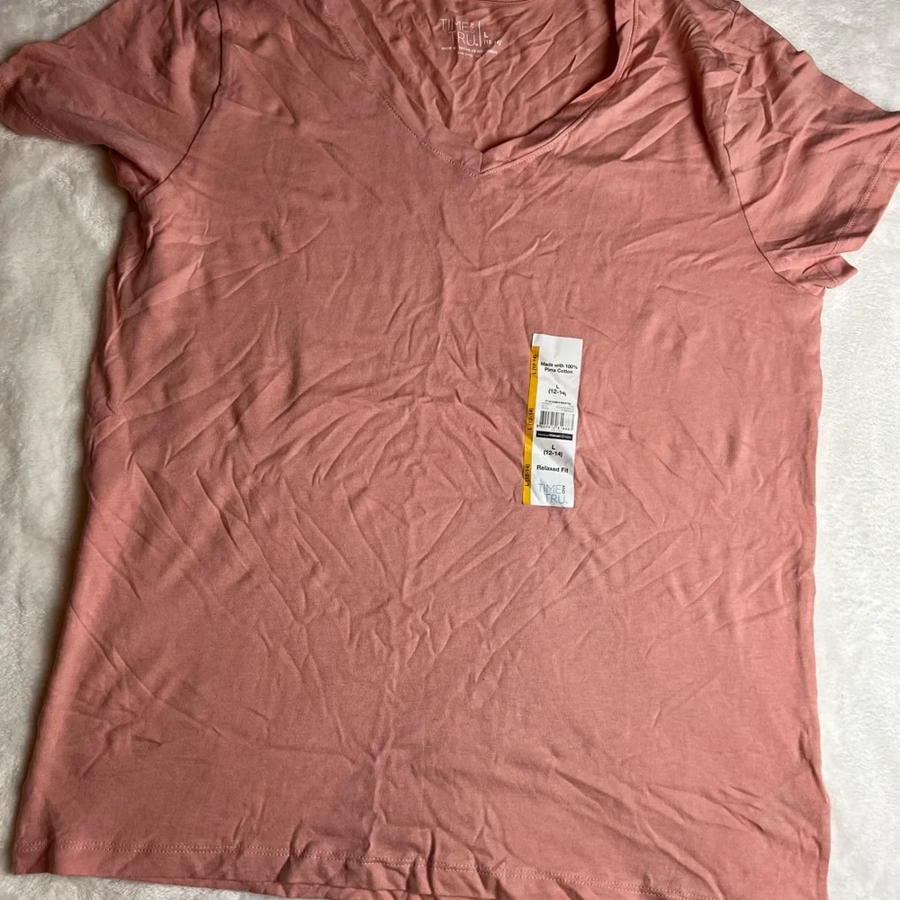 Time and Tru V-Neck T-Shirt Bundle - Picture 5 of 5